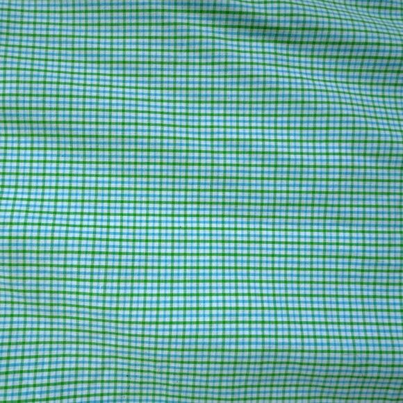 EUC Men's J. Crew Green Blue‎ Check Casual Button Front Shirt Men's Size Small - Picture 4 of 4